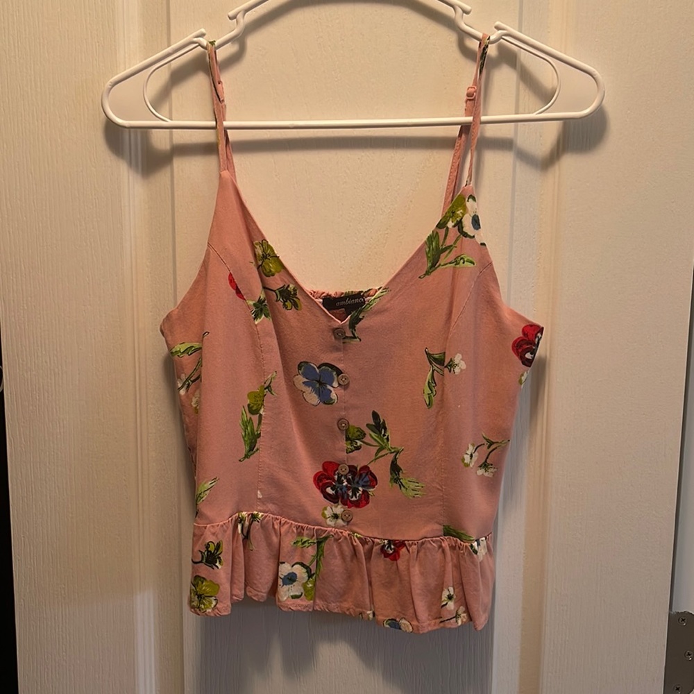 Floral crop top